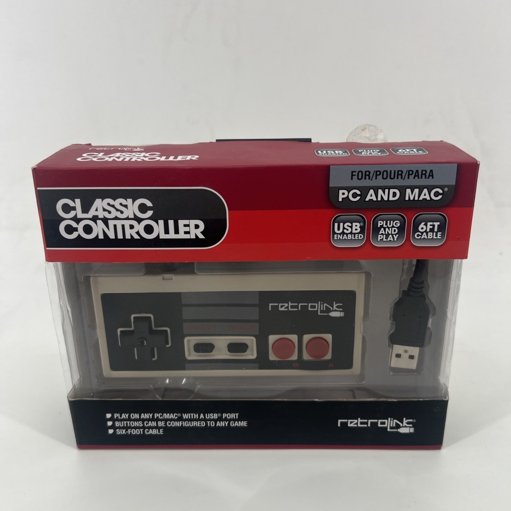 Retrolink Classic Controller For PC And Mac